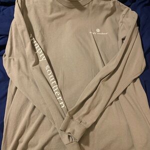 Simply Southern Women’s Tan Long Sleeve Shirt